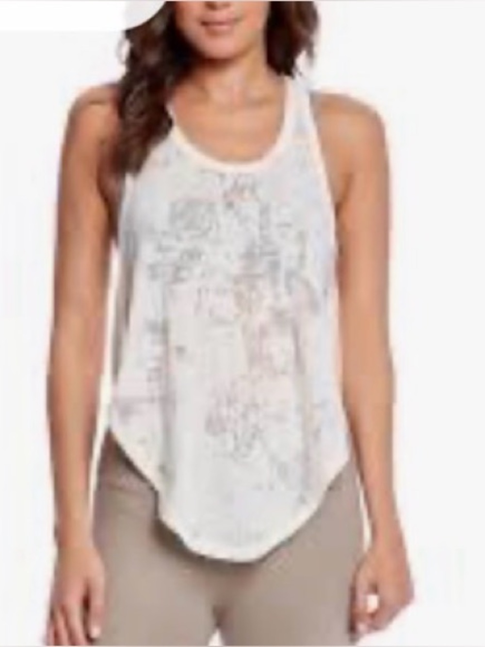 Alo side slit flowy yoga tank